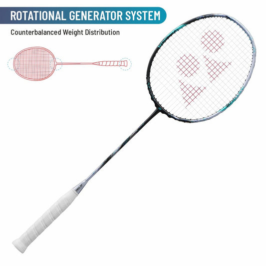 YONEX Astrox 88 D Pro Badminton Racquet (With YONEX BG80, Black/Silver) 4u