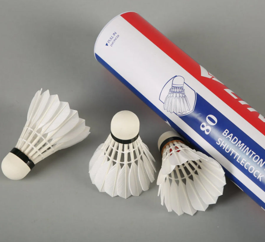 翎美80/77速 North3040专用球 Lingmei 80 Goose Feather Badminton Shuttlecock