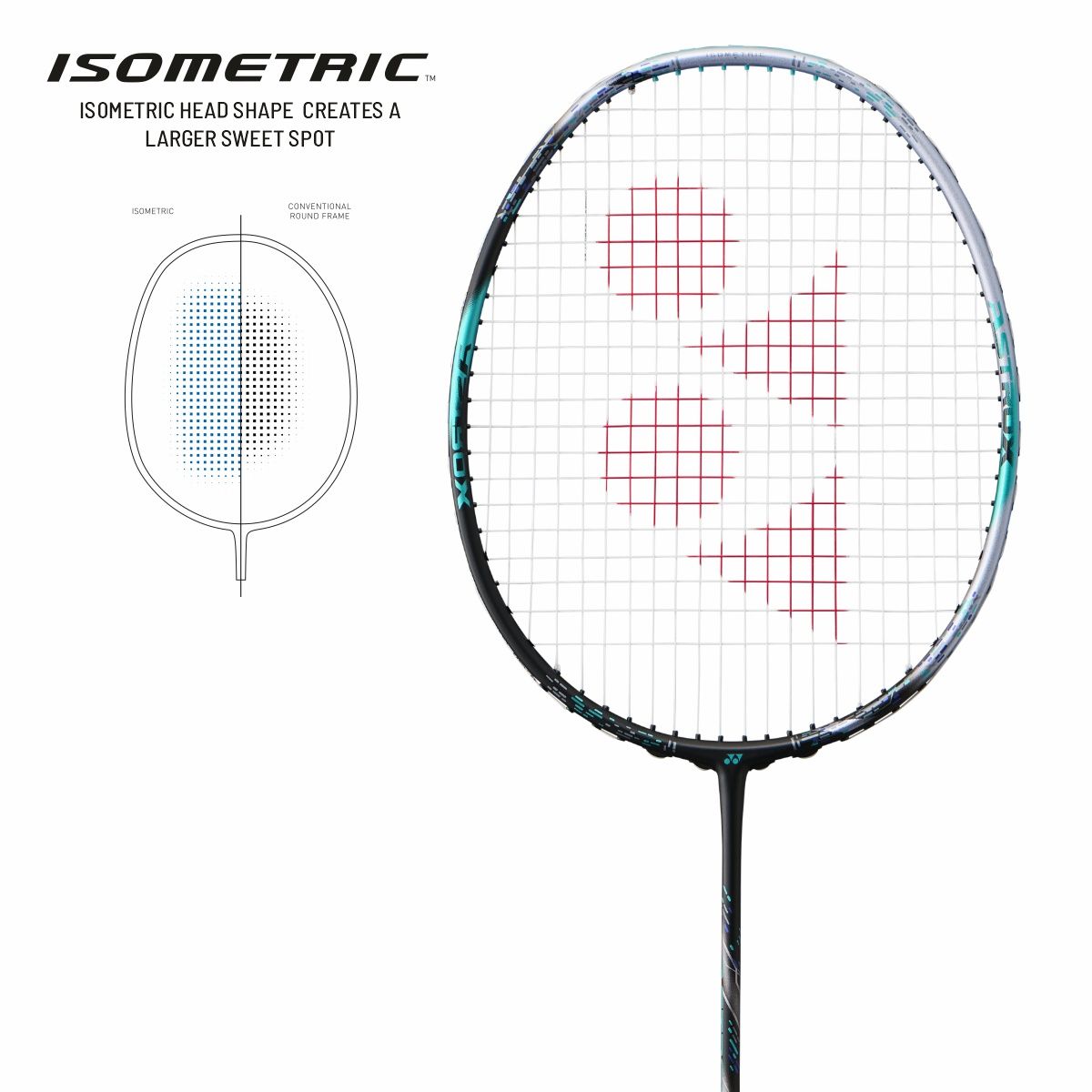 YONEX Astrox 88D Pro Badminton Racquet (With YONEX BG80, Black/Silver) 4u