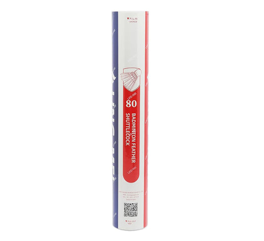 翎美80/77速 North3040专用球 Lingmei 80 Goose Feather Badminton Shuttlecock